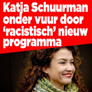 Katja Schuurman onder vuur door &#8216;racistisch&#8217; nieuw programma