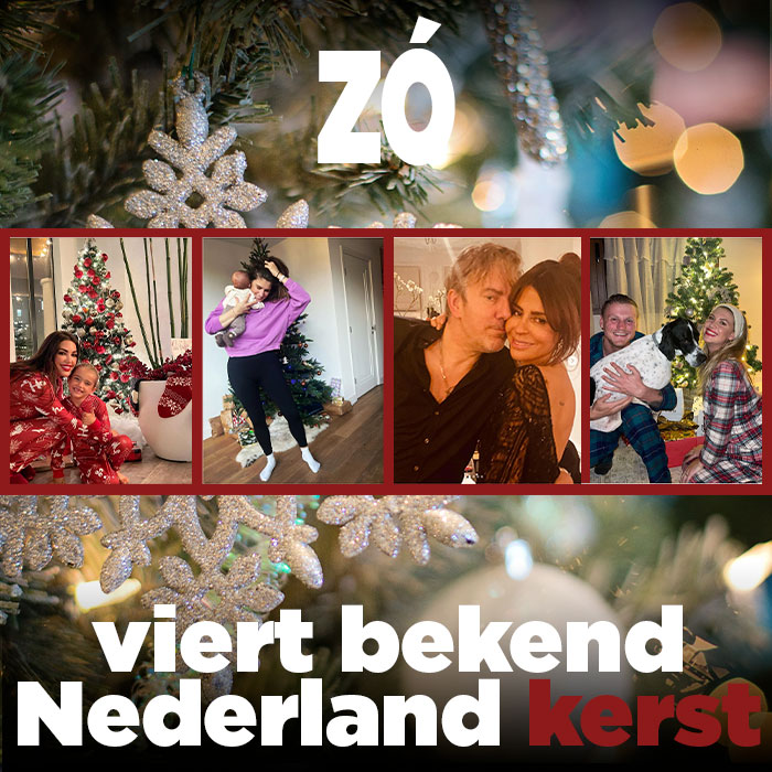 Zó viert bekend Nederland vandaag kerst