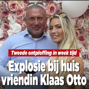 Explosie bij huis van vriendin Klaas Otto in Den Bosch