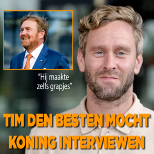 Tim ten Besten mocht koning interviewen voor nieuw programma &#8216;Timmyland&#8217;