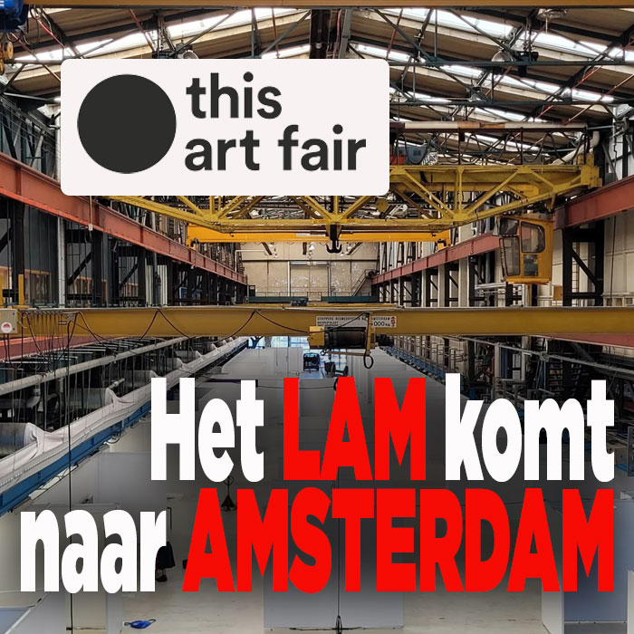 Het Lam komt naar This Art Fare in Amsterdam