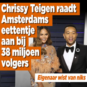 Vrouw John Legend raadt Amsterdams eettentje aan bij 38 miljoen volgers, eigenaar weet van niks