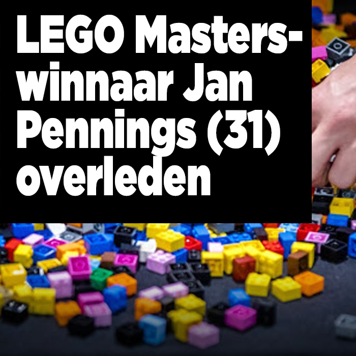 LEGO Masters-winnaar Jan Pennings (31) overleden