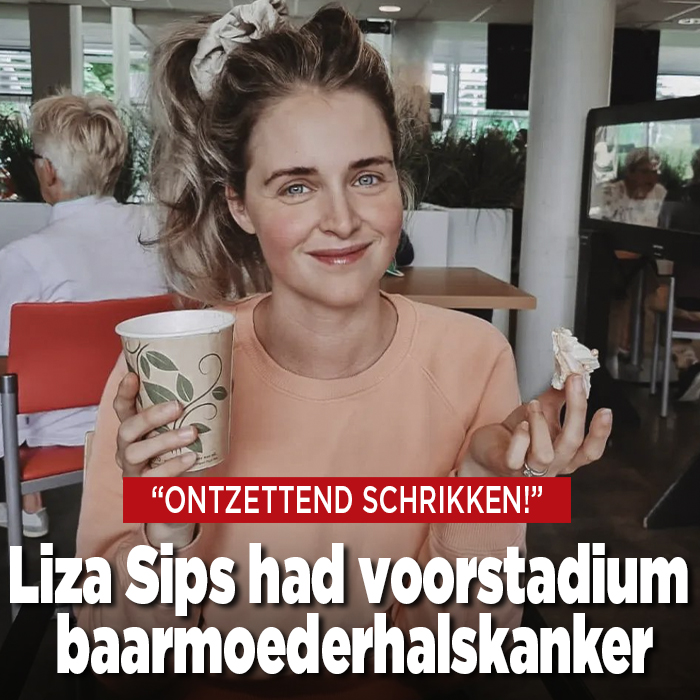 Liza Sips had voorstadium baarmoederhalskanker