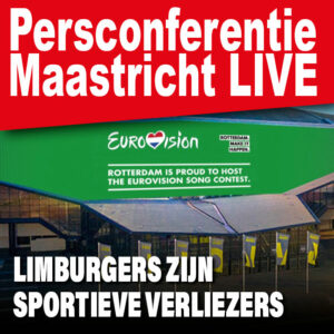 VOLG LIVE: persconferentie van afgevallen Eurovisie Songfestival-stad Maastricht