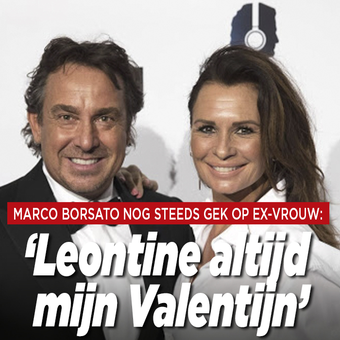 Marco Borsato: Leontine nog altijd mijn Valentijn
