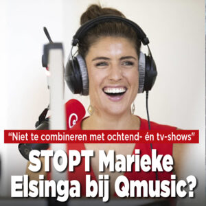Stopt Marieke Elsinga met de ochtendshow op Qmusic?