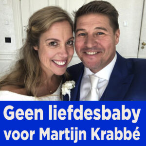 Geen liefdesbaby voor Martijn Krabbé