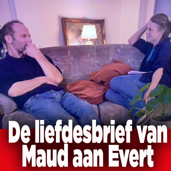 Liefdesbrief van Maud aan Evert