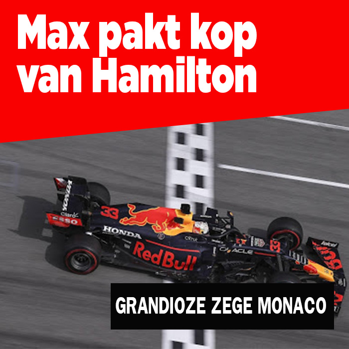 Magistrale Max op kop in WK na winst in Monaco