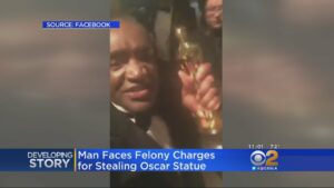 Videobeelden van de brutale Oscar-roof