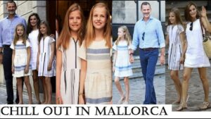 Felipe en zijn gezin stelen de show op Mallorca