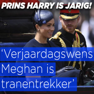 Fans geëmotioneerd door verjaardagswens Meghan aan Prins Harry
