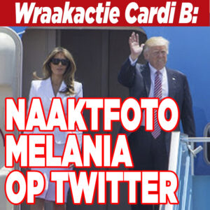 Naaktfoto Melania Trump geplaatst door Cardi B