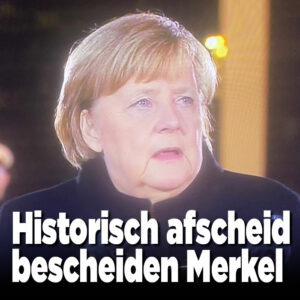 Historisch afscheid voor bescheiden Angela Merkel