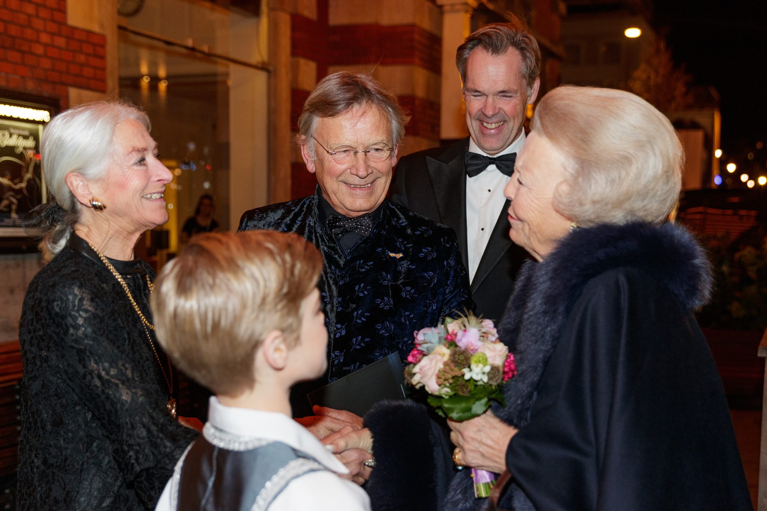 Alexandra Radius, Han Ebbelaar ontvangen koningin Beatrix.