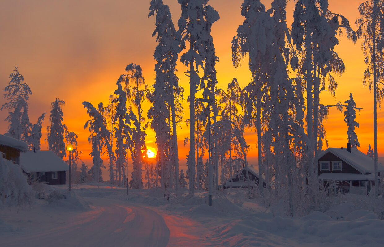 Op bezoek bij Koning Winter in Lapland