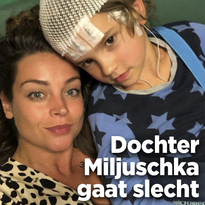 Miljuschka maakt zich zorgen om dochtertje