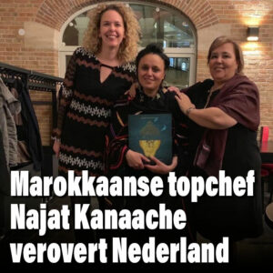 Marokkaanse wervelwind Najat verbluft culinair Amsterdam