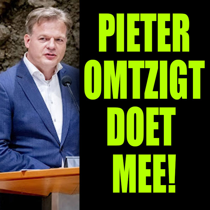 Pietyer Omtzigt doet mee aan de komende verkiezingen.