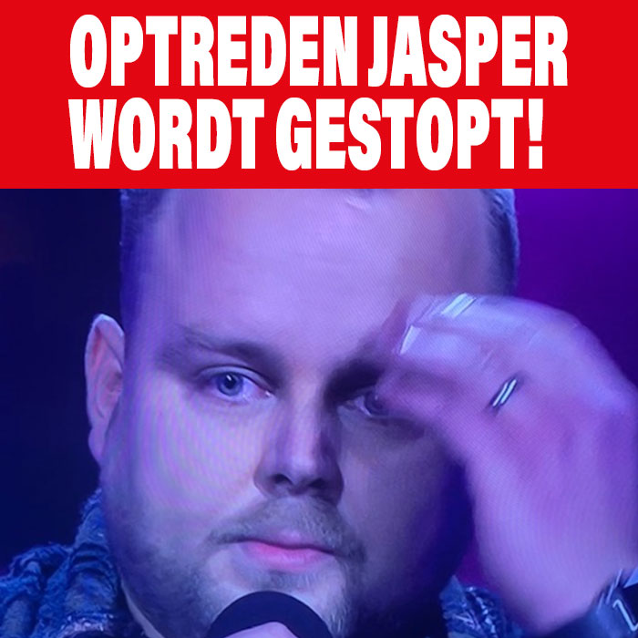 Jasper wordt gestopt bij The Voice|Japes faalde bij The Voice of Holland.||Afgang voor Jasper