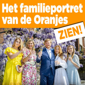 ZIEN: Het Koningsdag familieportret van de Oranjes