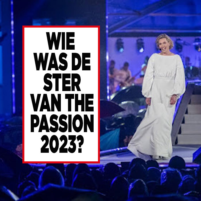 Het hoogtepunt vasn The Passion 2023.
