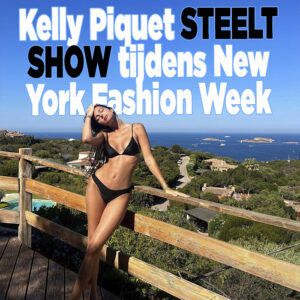 Kelly Piquet steelt de show tijdens New York Fashion Week