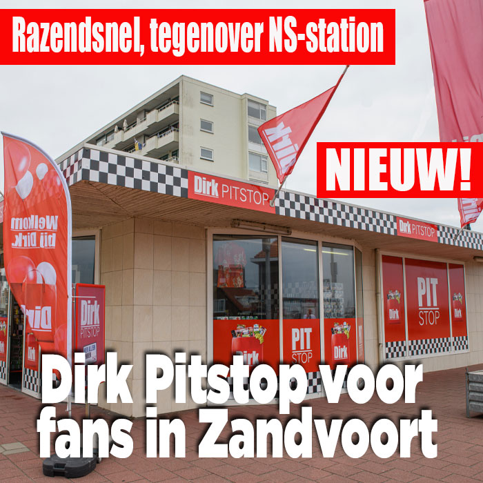 Dirk van den Broek opent Dirk Pitstop in Zandvoort voor F1-fans