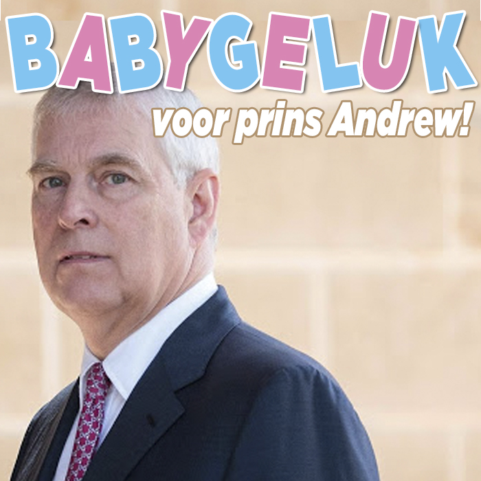Babygeluk voor prins Andrew!