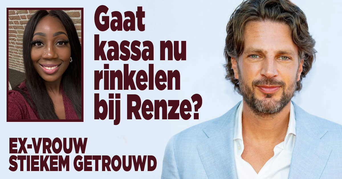 Ex-vrouw stiekem getrouwd: gaat kassa nu rinkelen bij Renze Klamer?