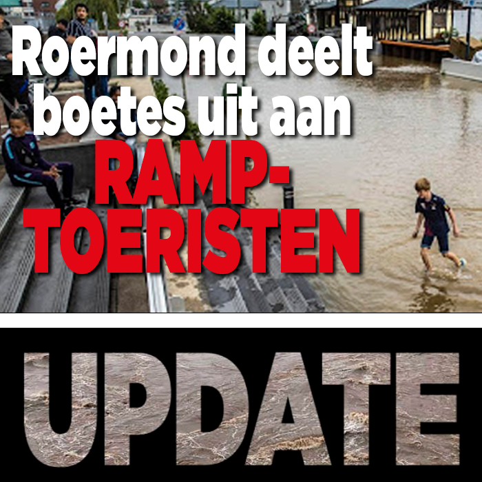 Update: Bewoners Beesel vrezen voor hoogste waterstand en Roermond deelt boetes uit aan ramptoeristen