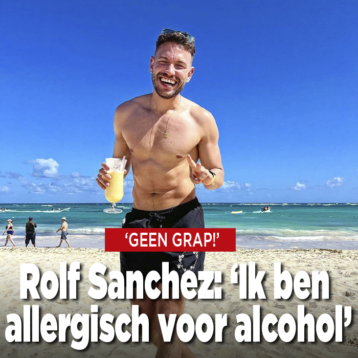 Rolf Sanchez: ,,Ik ben allergisch voor alcohol, geen grap!&#8221;