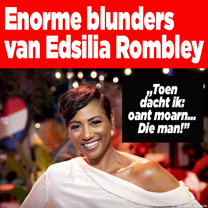 Enorme blunders van Edsilia Rombley