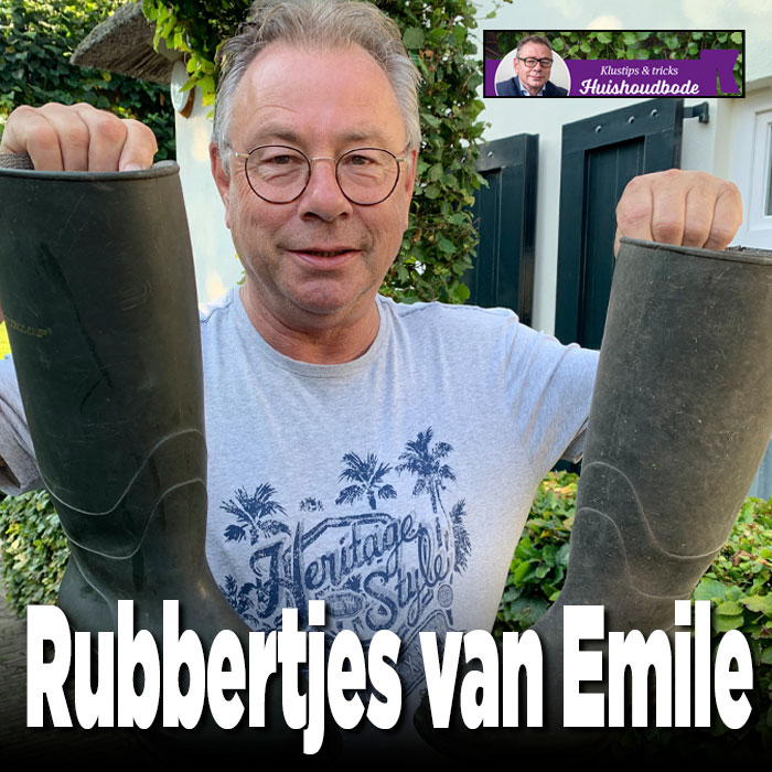 Huishoudtips: De rubbertjes van Emile Bode