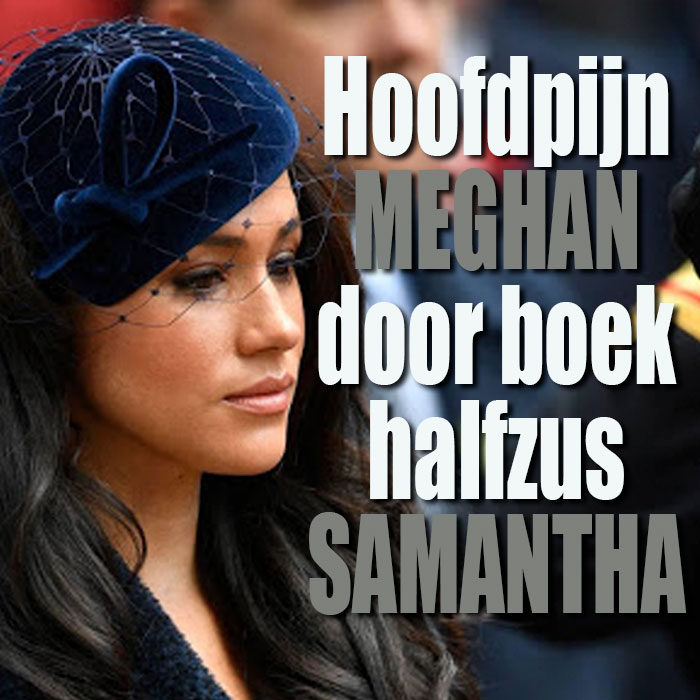 Halfzus Samantha komt met boek over Meghan.