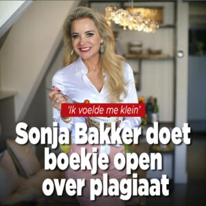 Sonja Bakker doet boekje open over plagiaat: ‘Ik voelde me klein’