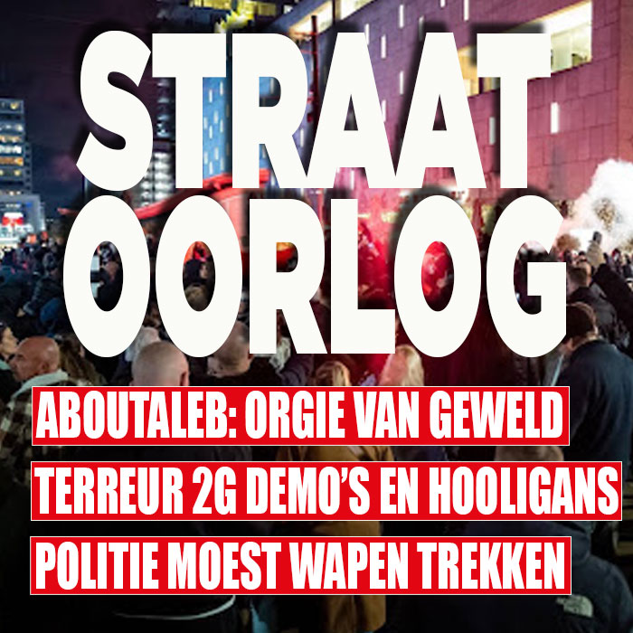Terreurgeweld neergeslagen in straatoorlog Rotterdam