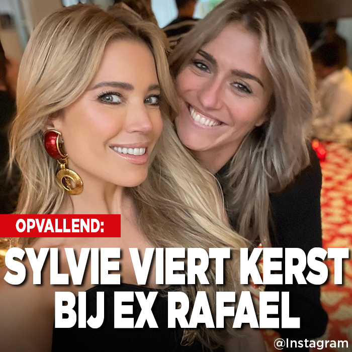 Opvallend: Sylvie Meis viert kerst bij ex Rafael van der Vaart