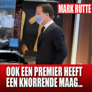 Ook Mark Rutte heeft af en toe een knorrende maag