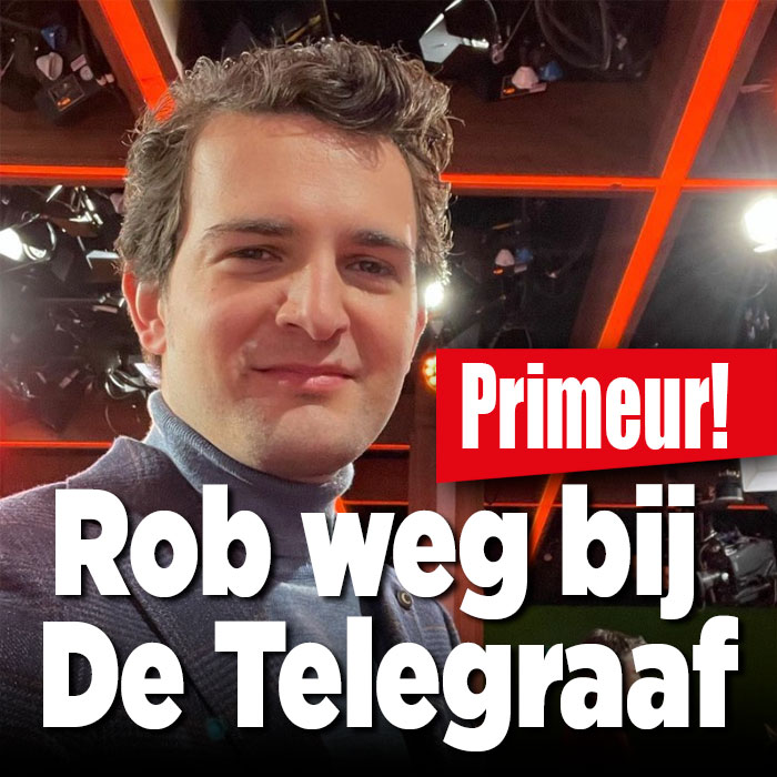 Talent Rob Goossens weg bij De Telegraaf