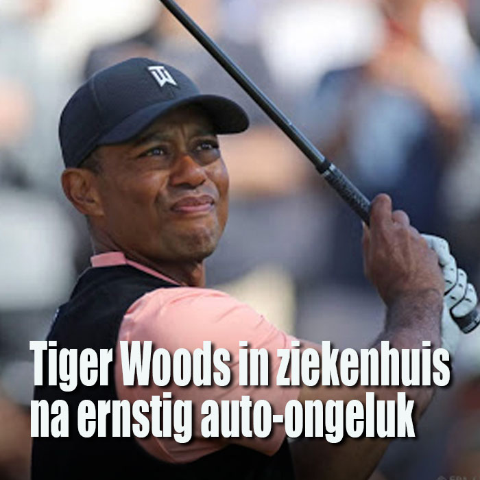 Tiger Woods in ziekenhuis