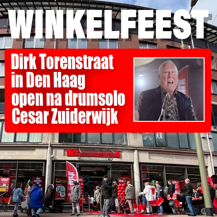 Dirk Torenstraatstraat open.