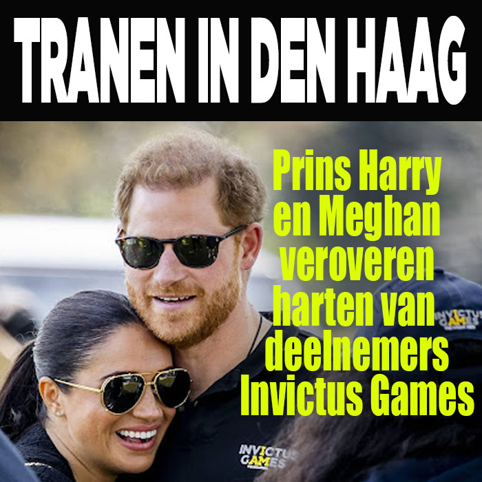 Prins Harry en Meghan in Den Haag