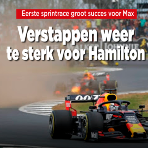 Sprintrace groot succes: Max Verstappen opnieuw te sterk voor Hamilton