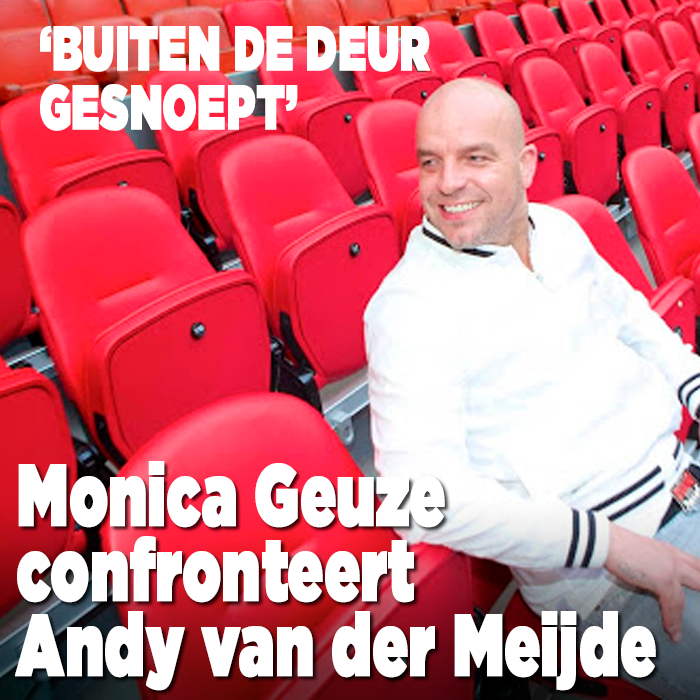 Monica Geuze confronteert Andy van der Meijde