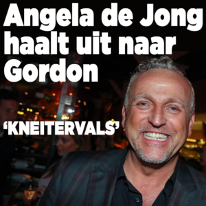 Angela de Jong haalt KEIHARD uit naar Gordon
