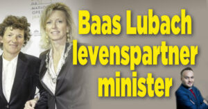 Vrouw van Kasja Ollongren baas van tv-shows Lubach en Margriet van der Linden