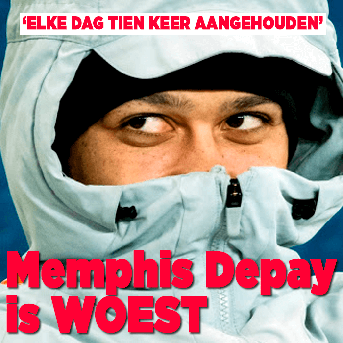 Memphis Depay is woest