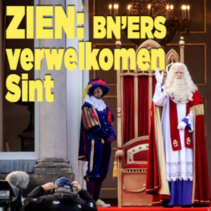 ZIEN: BN&#8217;ers verwelkomen de Sint